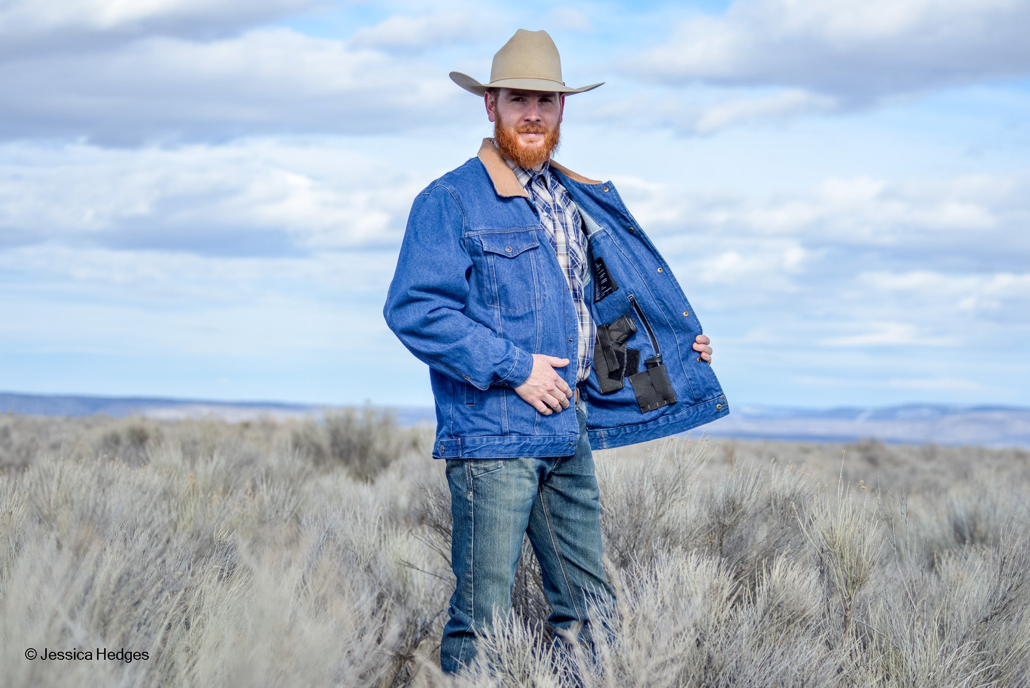 Wyoming Traders Conceal Carry Denim Jacket